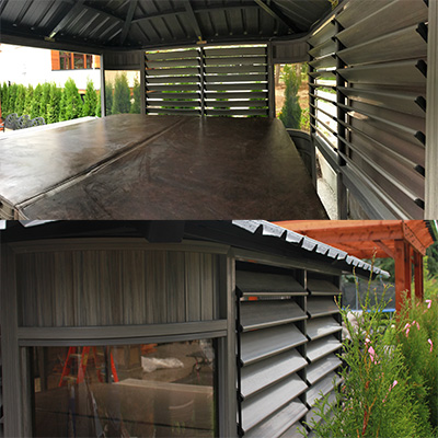 gazebo shutters